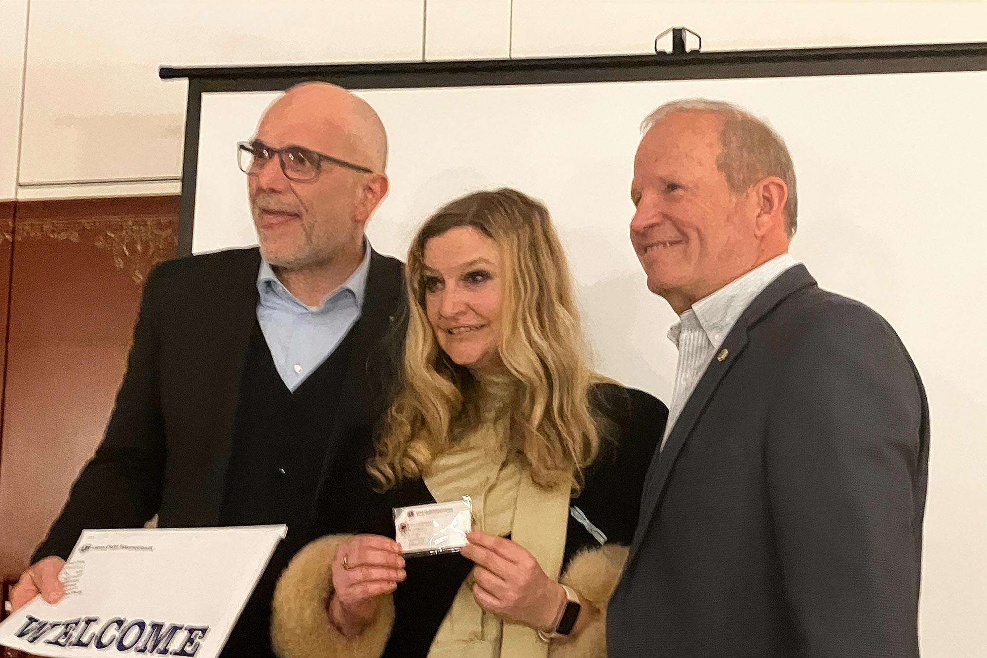 Begrüßung Frau Pokorny