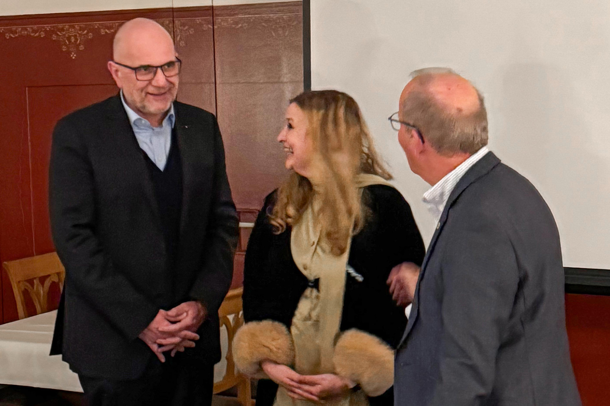 Begrüßung Frau Pokorny