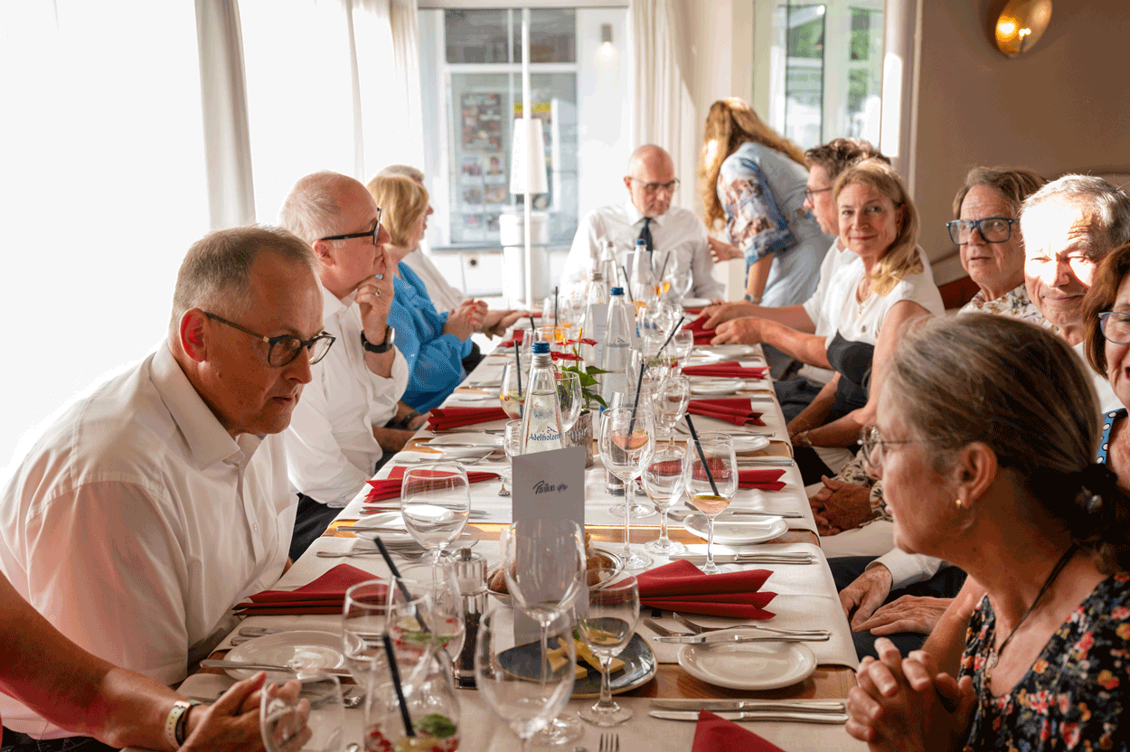 Lions Mitglieder im Gasthaus Adlwärth, Garmisch